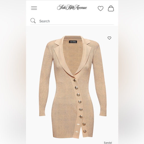 🤎RETROFÊTE MIMI RIB KNIT DRESS🤎 - Picture 5 of 13